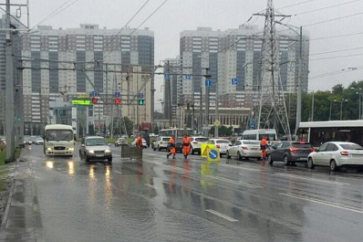 В Самаре на Московском шоссе открыли движение