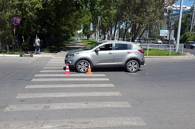 Иномарка сбила 46-летнего мужчину на электросамокате в Самаре