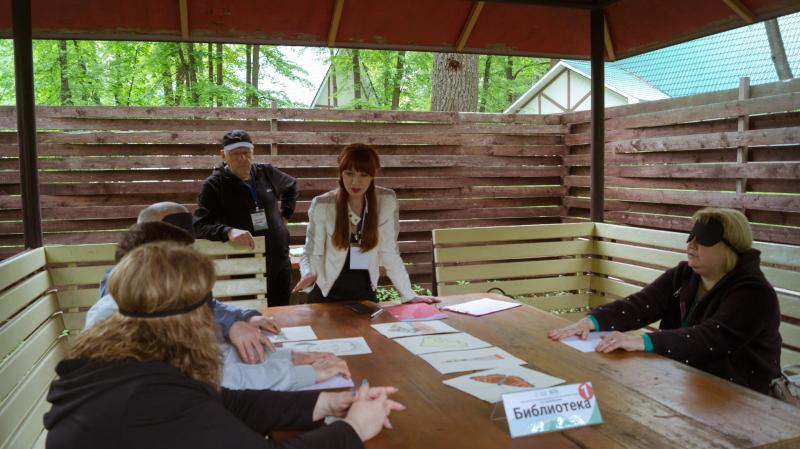 Ситуации жизненные, но очень сложные для слабовидящих: в Самаре завершился областной реабилитационный фестиваль