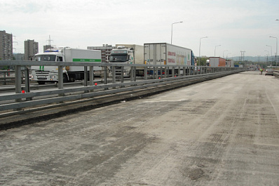 Работы на мостовой развязке трассы М5 планируют сдать к 1 ноября