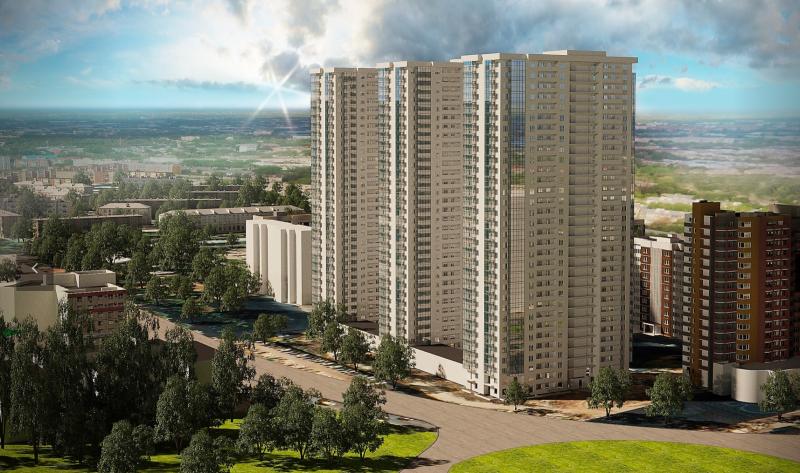 Появились эскизы 32-этажек, которые построят на Антонова-Овсеенко