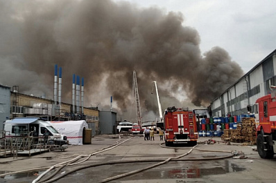 В Самаре открытое горение на складе ликвидировано утром 15 июля