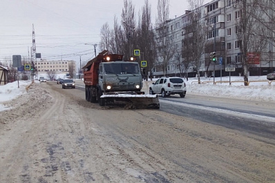 Из Тольятти вывезли ещё 5,5 тысячи кубометров снега