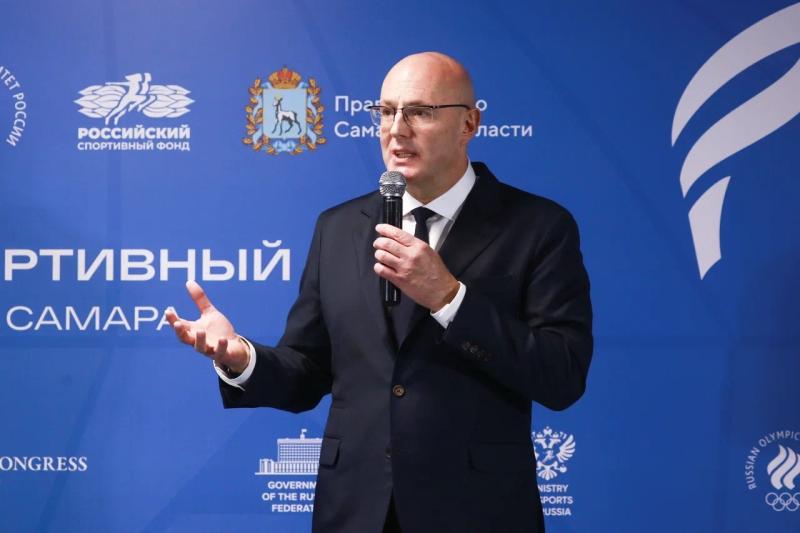 Дмитрий Чернышенко и Сергей Кравцов выступили на первом открытом уроке по фиджитал-спорту