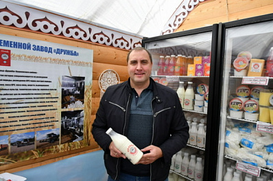 "Дружба" на агропромышленную выставку привезла лучшее 