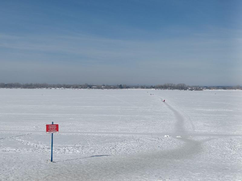 В Самарской области стало опасно выходить на лед