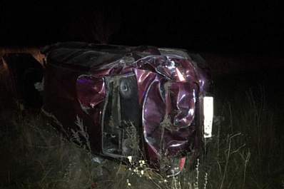 В Самарской области водитель иномарки погиб, съехав в кювет 