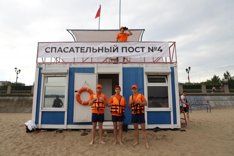 В Самаре 10 июня на пляжах открыли 14 спасательных постов