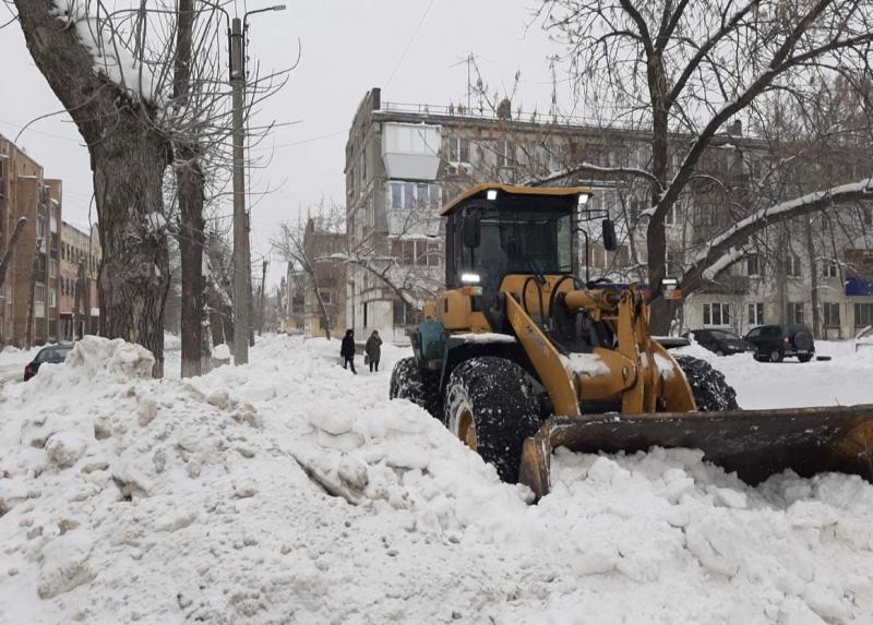 80 % новокуйбышевских дорог очищены от снега