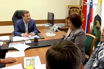 Дмитрий Азаров в Сергиевском районе провел личный прием граждан