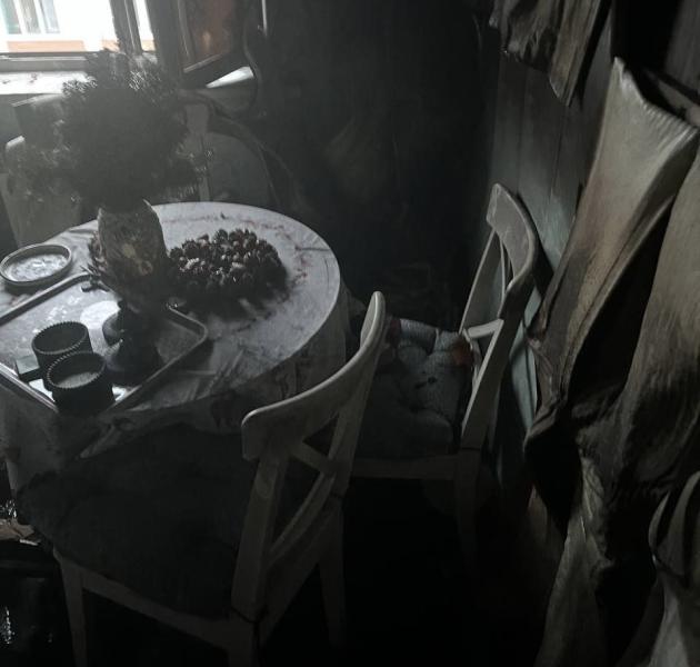 В Волжском районе 18 января в пожаре погибла женщина