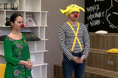 Особые клоуны начали съемки роликов для пациентов больниц Самарской области