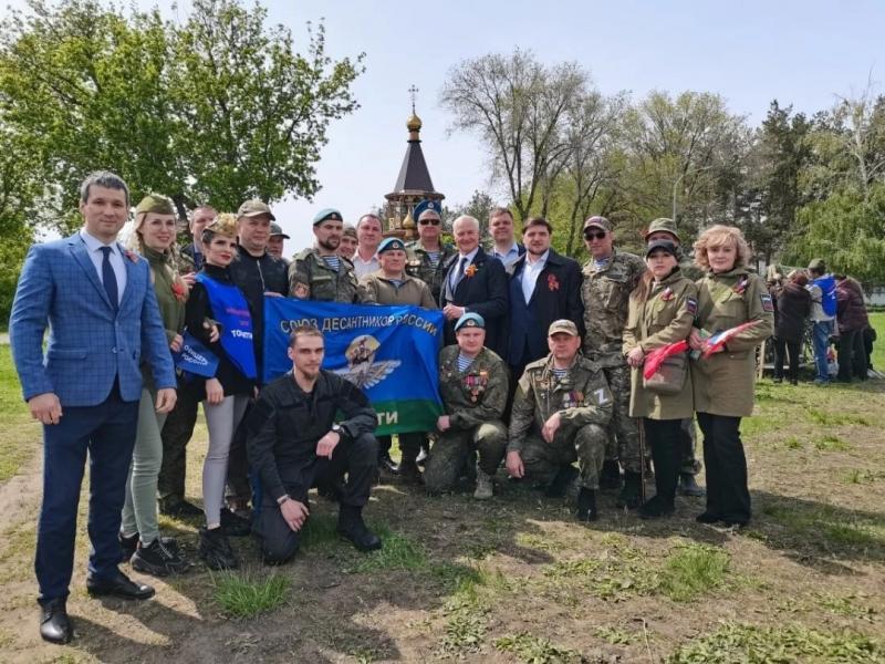 В День Победы в Тольятти доставили Вечный огонь с Донбасса