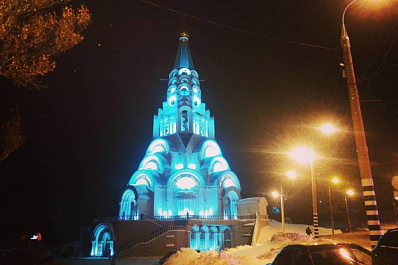 Православные верующие Самары встретили Рождество 