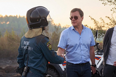 Дмитрий Азаров - о пожаре в Тольятти: "Очень важно найти преступников и наказать их по всей строгости закона"