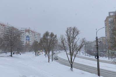 В Самарской области из-за непогоды ограничили движение в восьми районах