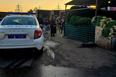 В Самаре иностранка пряталась от полиции за высокой травой