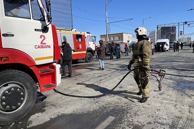 Озвучена новая причина пожара на Московском шоссе в ТЦ "Скала" 