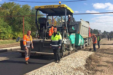 В селах Ставропольского района обновили дороги 