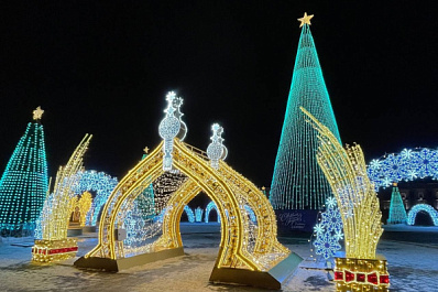 В парках Самары установят 10 новогодних комплексов