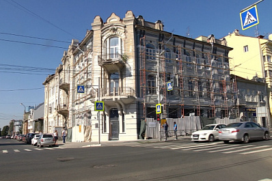 В Самаре реставрируют фасад дома Филимонова
