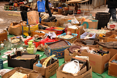 В центре Самары снова открылся блошиный рынок