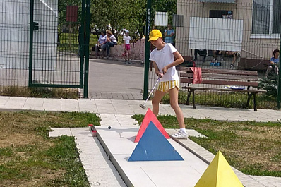 Мини-гольфисты определили лучших