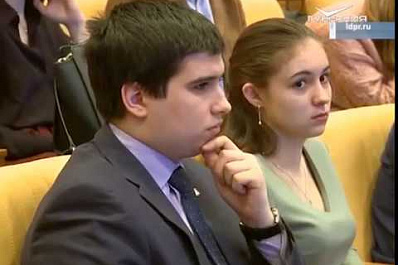 Владимир Жириновский принял участие в заседании молодёжного парламента