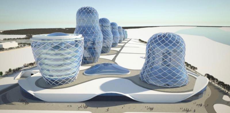 В Самаре могут появиться гигантские прозрачные здания-матрешки