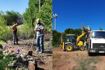 В Тольятти ликвидировали несанкционированную свалку