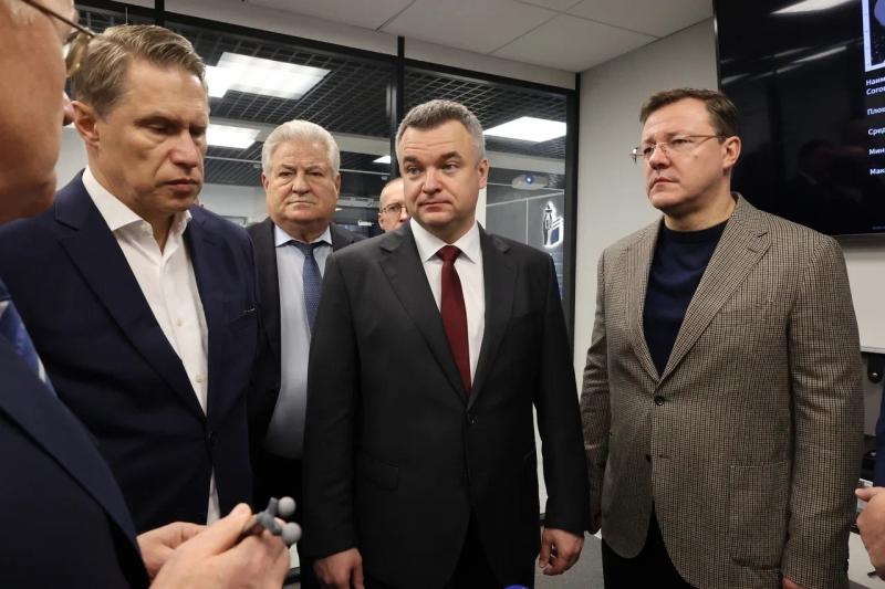 Министр здравоохранения РФ Михаил Мурашко прибыл с рабочим визитом в Самарскую область