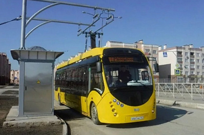 В Самаре назван новый срок возвращения электробуса на линию