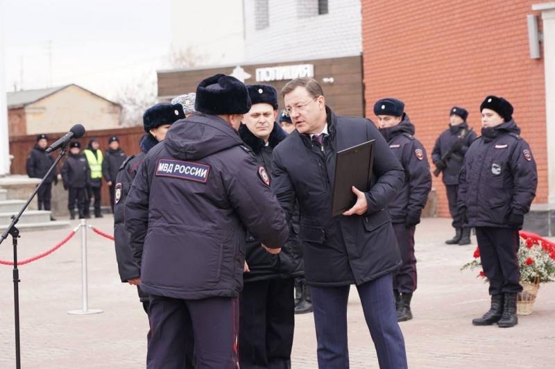 В Самаре почтили память сотрудников органов внутренних дел, погибших при исполнении служебных обязанностей