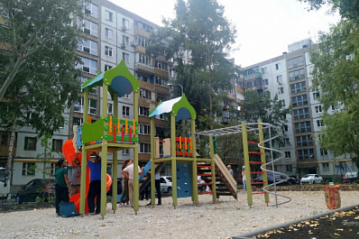 В Самаре завершается ремонт дворов 