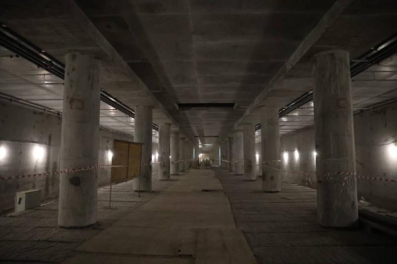 В Самаре активно ведется строительство станции метро "Театральная"