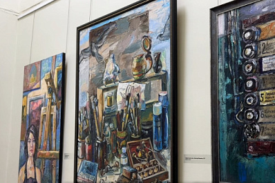 В Самаре открылась выставка Виктора Панидова и Анны Сливковой "Отец и дочь"