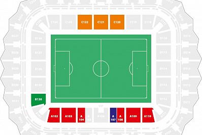 Владельцам абонементов на Металлург оставили 11 секторов на Самара Арене