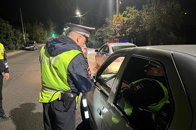 В Самарской области с 20 по 22 сентября поймали 45 пьяных водителей