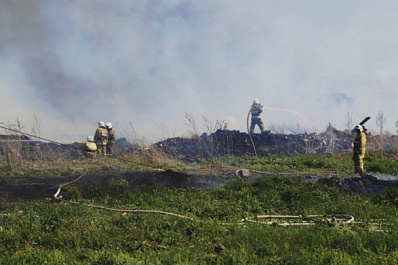За сутки в Самарской области произошло 17 пожаров
