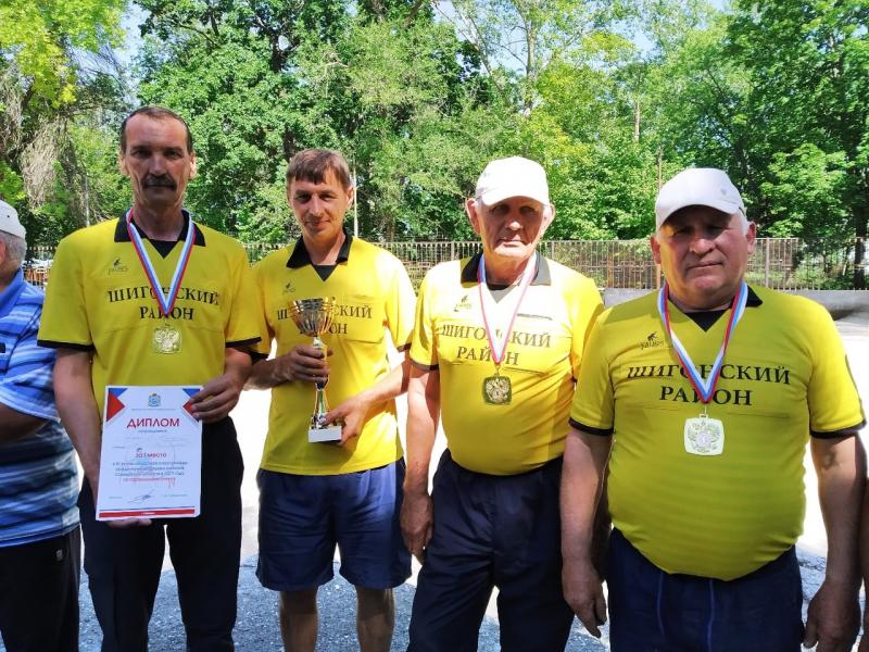 Городошники из Шигонского района выиграли областную спартакиаду