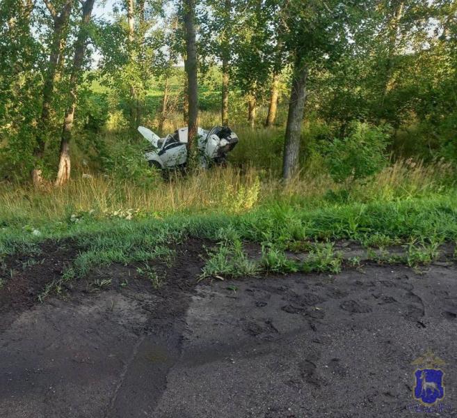 В Самарской области 6 июля водитель "Гранты" разбился насмерть