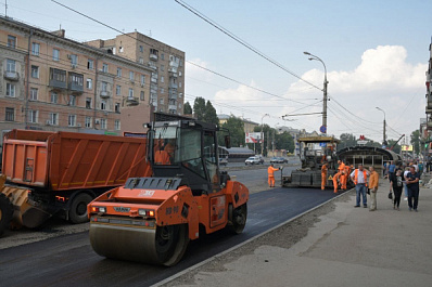 Комплексный ремонт улицы Победы завершится до конца сентября