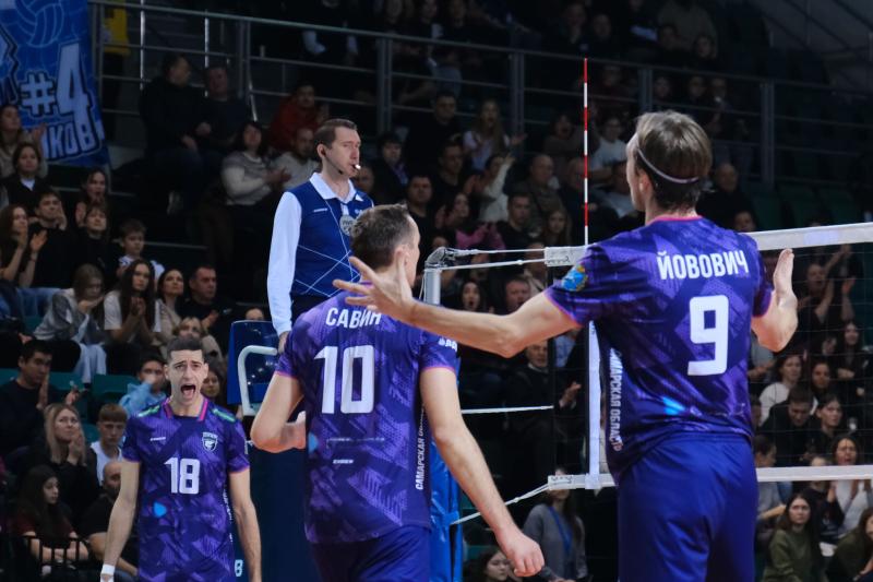 "Нова" завершила год поражением: на перерыв волейболисты ушли на 8-й строчке турнирной таблицы