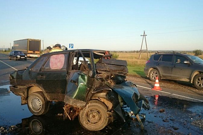 Страшное ДТП на М5: один водитель погиб, машины восстановлению не подлежат