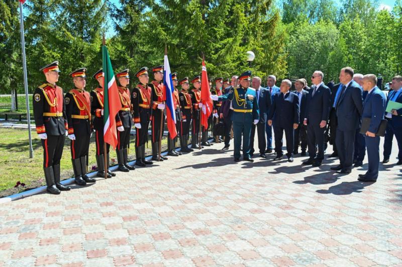 Секретарь Совета безопасности РФ Николай Патрушев посетил Тетюшский район Республики Татарстан
