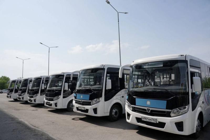 В Самарскую область в 2024 году поступило 183 новых автобуса