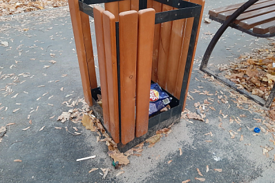 Вандалы напали на обновлённый парк Новокуйбышевска