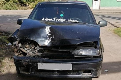 В Самарской области "Лада" протаранила маршрутку