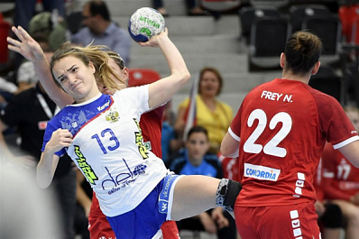 Гандболистки "Лады" помогли сборной России победить Швейцарию