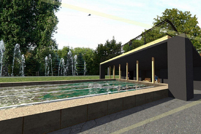 Появилась визуализация сквера Высоцкого после ремонта